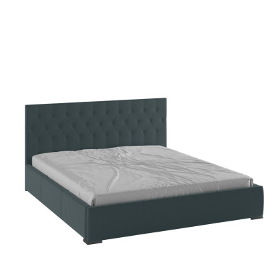 Октавия Кровать интерьерная 180 серый ромб, ортопед