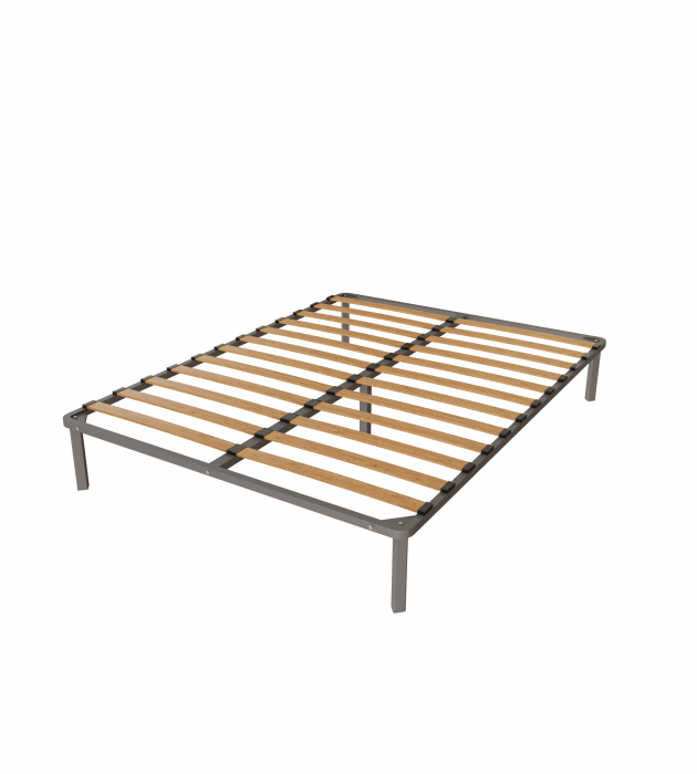 Октавия Кровать интерьерная 180 серый ромб, ортопед