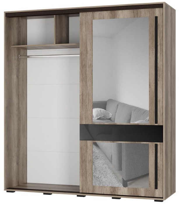 Шкаф-купе "Крафт-8" дуб каньон