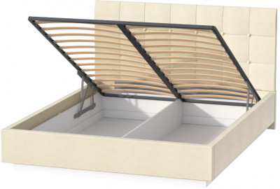 Кровать 1,6 арт.004 "Квадрат" - Alysia 003 (ПМ)