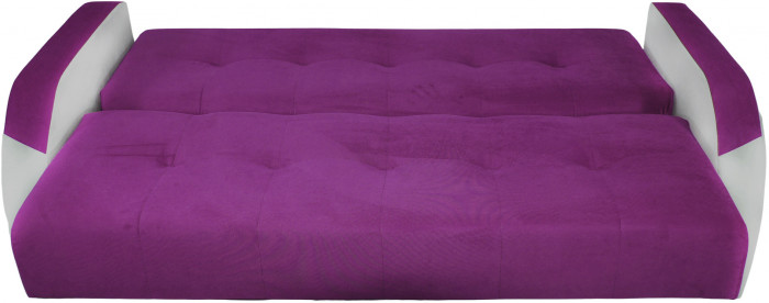 Диван-книжка Феникс 140 фиолетовый, пружинный блок Боннель