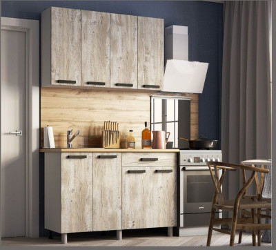 Кухонный гарнитур Нагано 1,2м Дуб Юкон