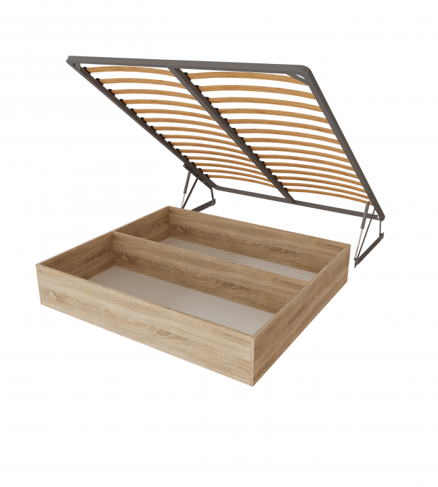 Октавия Кровать интерьерная 900 мятный ромб, ПМ