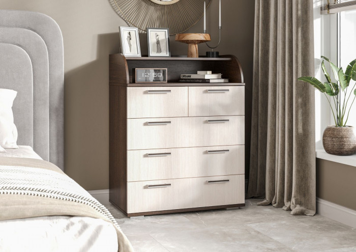 Комод К-1 венге/дуб белфорд