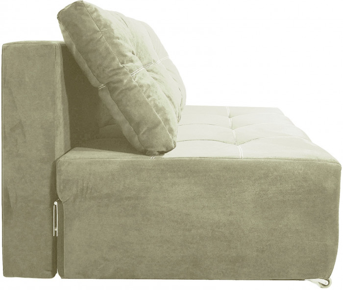 Диван аккордеон Марс Мини велюр бежевый 120