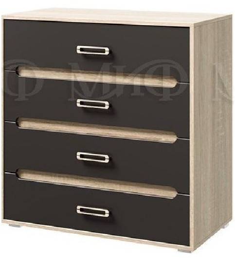 Ким Комод (Венге / Белый глянец)