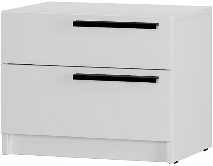 Тумба прикроватная ТБ-12 Айрон, белый