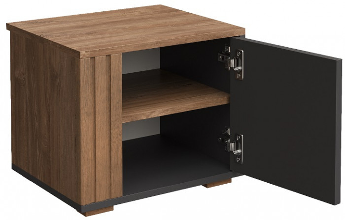 Модульная спальня "Каен" - Дуб стирлинг/Антрацит