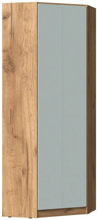 Челси Color Шкаф угловой (Слоновая кость/Дуб крафт)