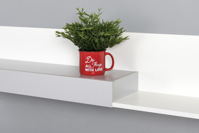 Торонто Компоновка № 06, белый шагрень/стальной серый