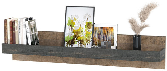 Трувор 15.60 Полка, дуб гранж песочный/интра