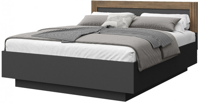 Спальный гарнитур "Каен" - Дуб мадура/Серый 612