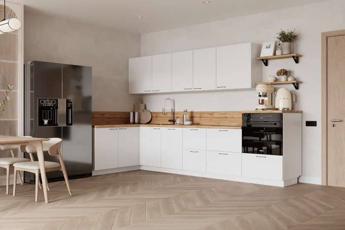 КГ Угловой 1500х3150 (с пм) Эмаль, Белый  Арника РМ в.4