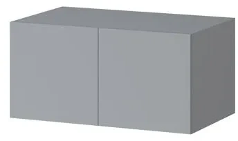 Шкаф Бастион 1000 с антресолью, Серая гавань