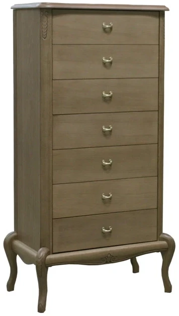 Комод высокий "Монако" - отделка Классик (лак)