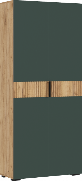 Модульная гостиная Роджина, Дуб крафт/Изумрудный