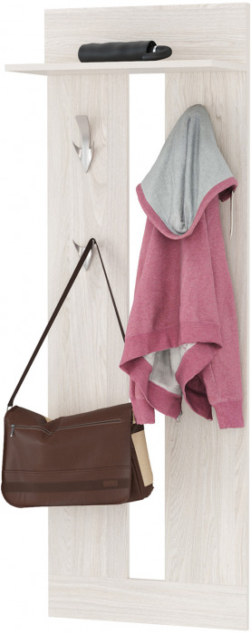 КР100 Ника прихожая № 01, цвет ясень анкор светлый, ШхГхВ 107,6х38,1х207,9 см., универсальная сборка