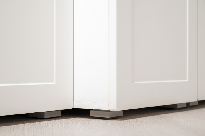 Остин Прихожая 10, белый шагрень/дуб крафт золотой