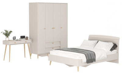 Афина Спальня 14-1400, кашемир серый