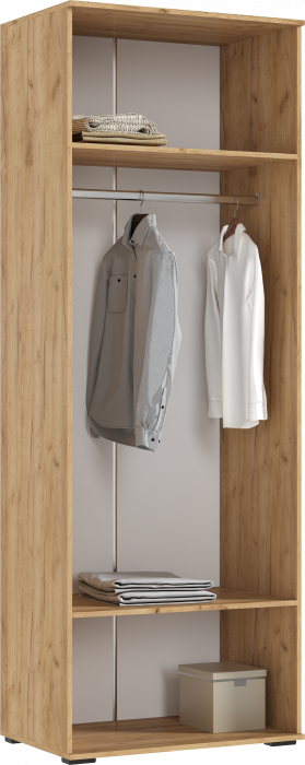 Норд Шкафы 800 + Пенал-стекло 400, Дуб крафт/Изумрудный