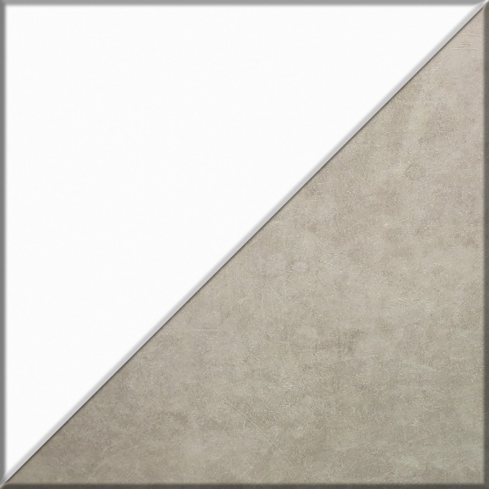 Кухня Мебель--24 ШВГ600 Шкаф горизонтальный 60 см., цвет корпус белый/фасад МДФ бетон лофт бежевый, ШхГхВ 60х32х36 см.