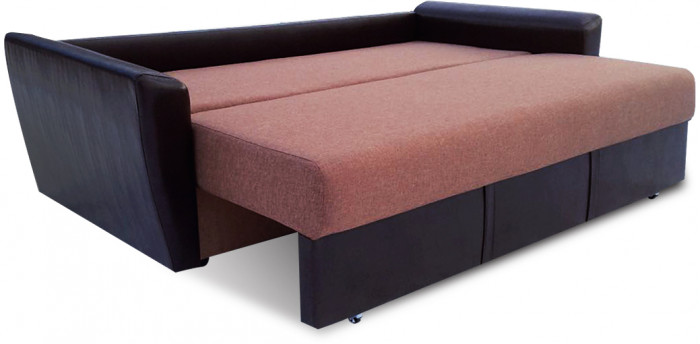 Диван еврокнижка ПАРИЖ 160 рогожка+жакард