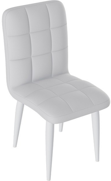 Франк ДП 2-17 Стул (конус) (Графит/Микровелюр Бежевый)