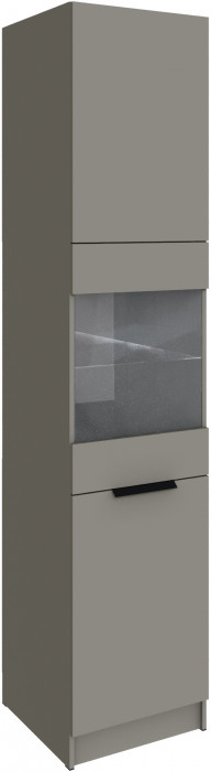 Шкаф Мадрид (0,5) с 3 фасадами, Мокко