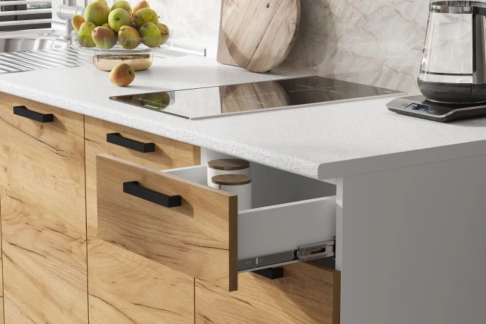 ЛДСП Кухня Рио NEW 2,0м дуб крафт