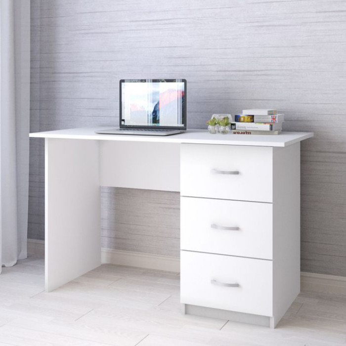 Стол письменный Сити-1 (1200*750*600) белый