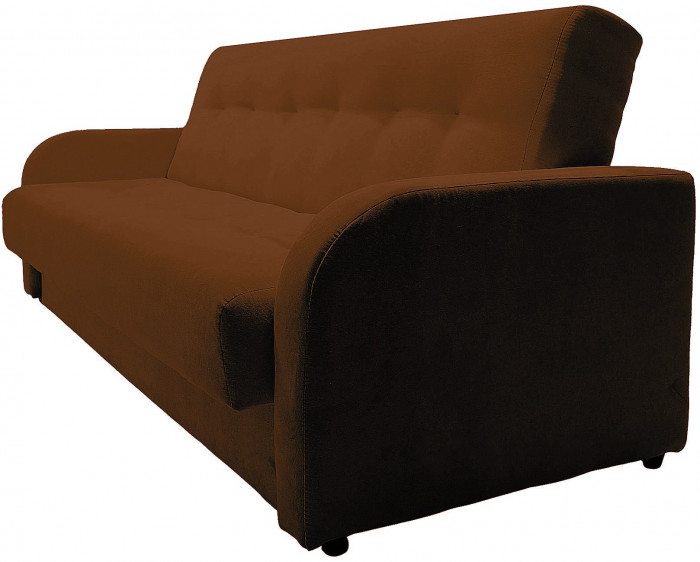 Диван-книжка ЛОНДОН коричневый 140 ЛЮКС , НПБ