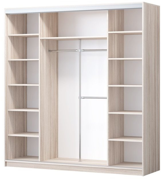 Шкаф-купе Альянс-3 ЛДСП (сонома)