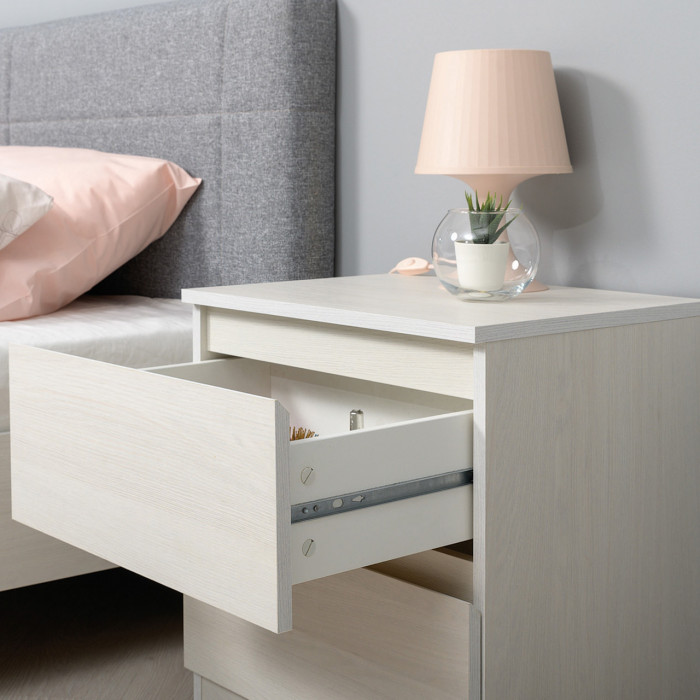 КР100 Ника прихожая № 10, цвет ясень анкор светлый, ШхГхВ 255,6х38,3х207,9 см., универсальная сборка