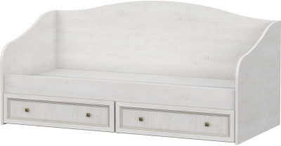 Модульная система &quot;Александрия&quot; КР-106 Кровать 0,9 м Серия 3 Сосна Санторини светлый