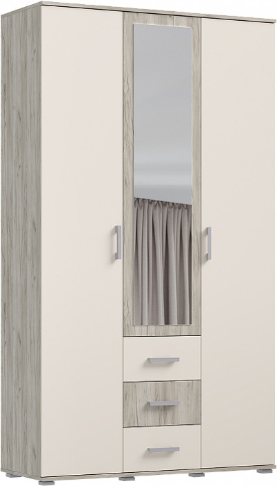 Модульная гостиная Белла, Крафт серый/Кашемир