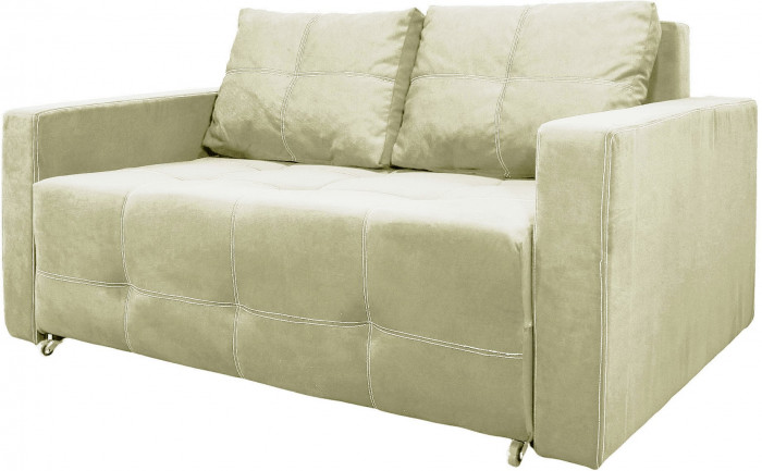 Диван аккордеон Марс велюр бежевый 160