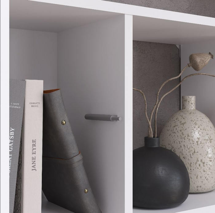 Стеллаж-полка "Берг" СП-04 белый