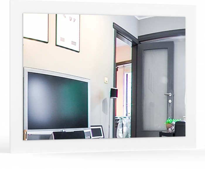 Камелия спальня № 14 Кровать с ящиками 900 + Стол косметический + Зеркало + Комод, белый