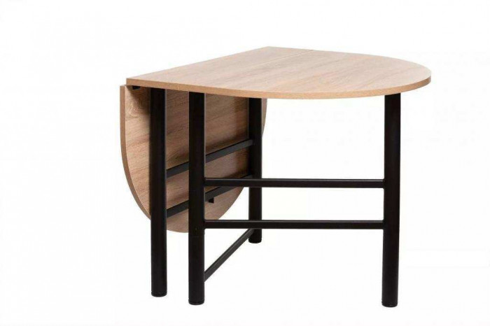 Стол-книжка Рим овал дуб сонома