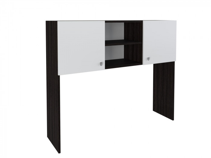 Надстройка стола Венге/Белый