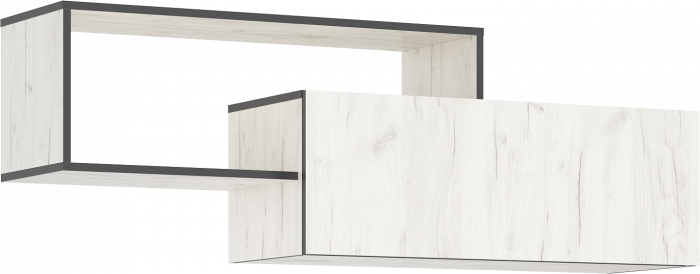 Норд Модульная Гостиная, вариант №2, Дуб крафт белый/Дуб крафт белый