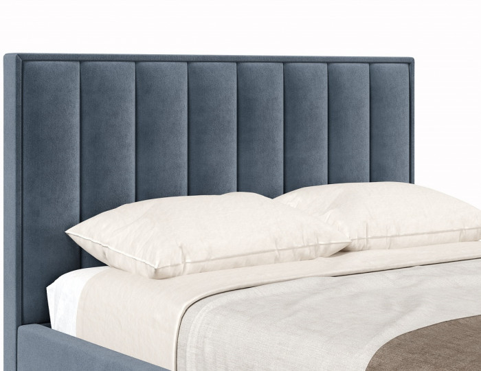 Кровать с подъёмным механизмом 1600 Анкона, темно-серый