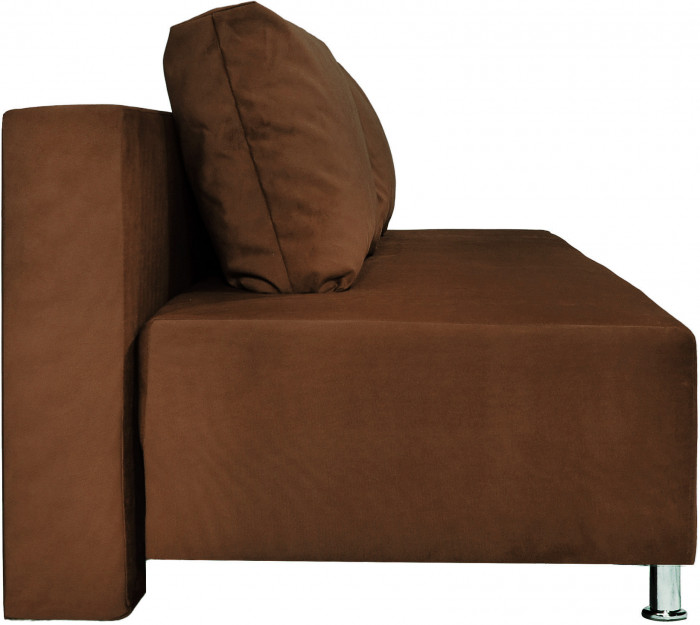 Еврокнижка Парма Люкс велюр коричневый