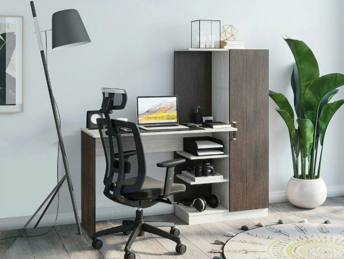 Компьютерный стол "Бейсик" венге/лоредо