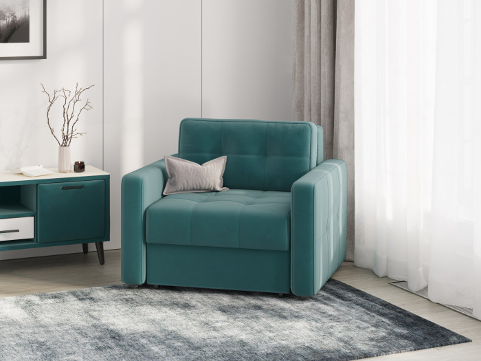 Кресло-кровать Брэй, Бирюза