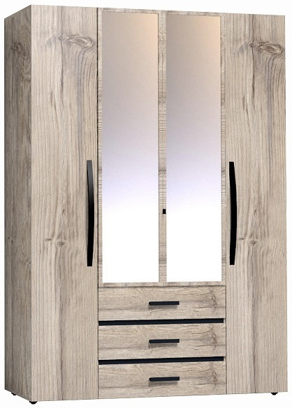 Шкаф для одежды и белья Nature 555, гаскон пайн