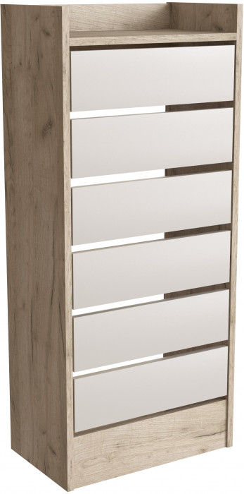 Модульная Прихожая Ямайка, композиция 2, Крафт серый/Кашемир