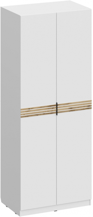 Модульная спальня Нао, набор №3, Графит/Профиль МДФ Дуб вотан