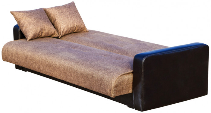 Диван Лондон 140 коричневый , пружинный блок Боннель