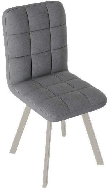 Франк ДП 2-17 Стул (паук) (Белый матовый/Кожзам Бежевый)